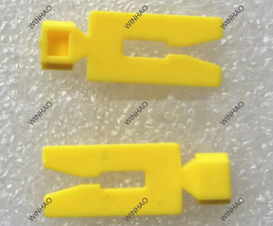 10 шт./лот новинка аксессуар для банкомата NCR желтая Зажимная кассета в сборе