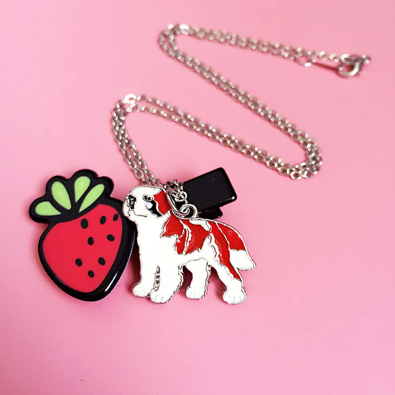 ST. Ожерелье Бернар подарок для собаки щенка собачки Домашние питомцы ожерелья и