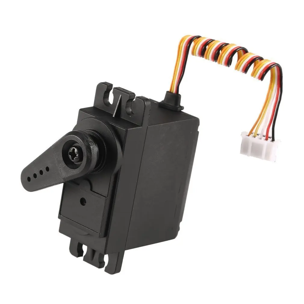 Metal Gear Servo 4.8-6V for 1/10 Wltoys 10428-B2 10428-B 10428-C2 RC Car Truck Model Steering Part Accessories | Игрушки и хобби