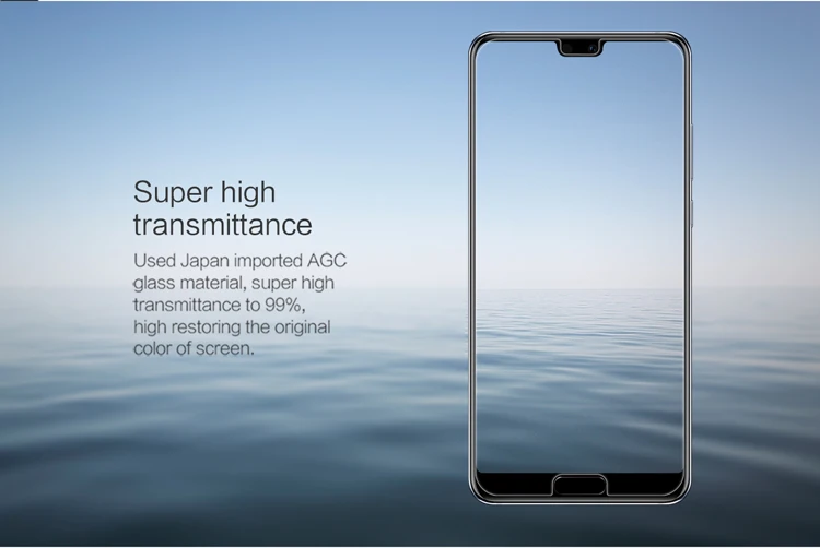 Huawei P20 Pro Lite Honor 8 Защитная стеклянная пленка NILLKIN Amazing H Nanometer 9H Защитная стеклянная пленка