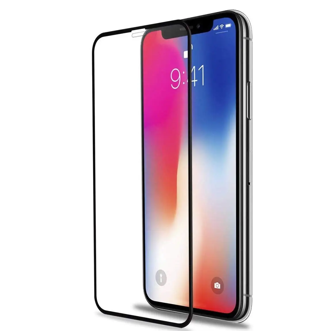 Защитное стекло 9D для iPhone 7X6 6S Plus закаленное защитная пленка XS Max XR 8 Plus|Защитные