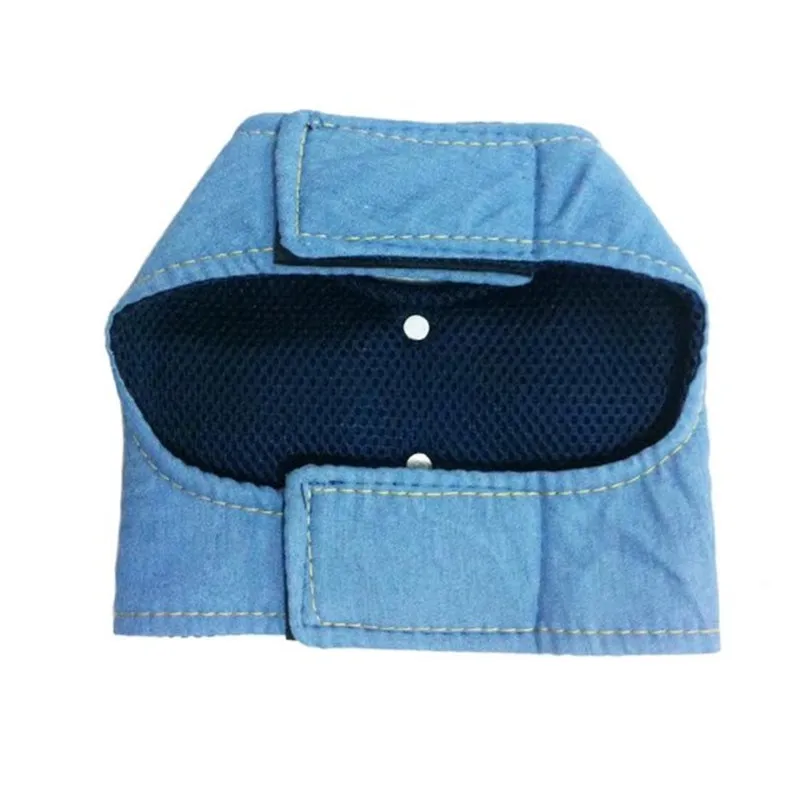 Джинсовый жилет для собак модная жилетка с поводком и кошек одежда маленьких