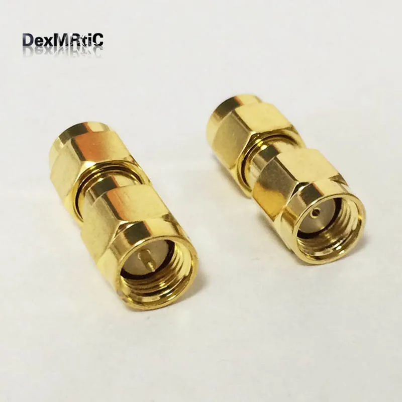 1 шт. SMA RP с разъемом папа Женские туфли на плоской подошве pin RF коаксиальный адаптер конвертер соединитель