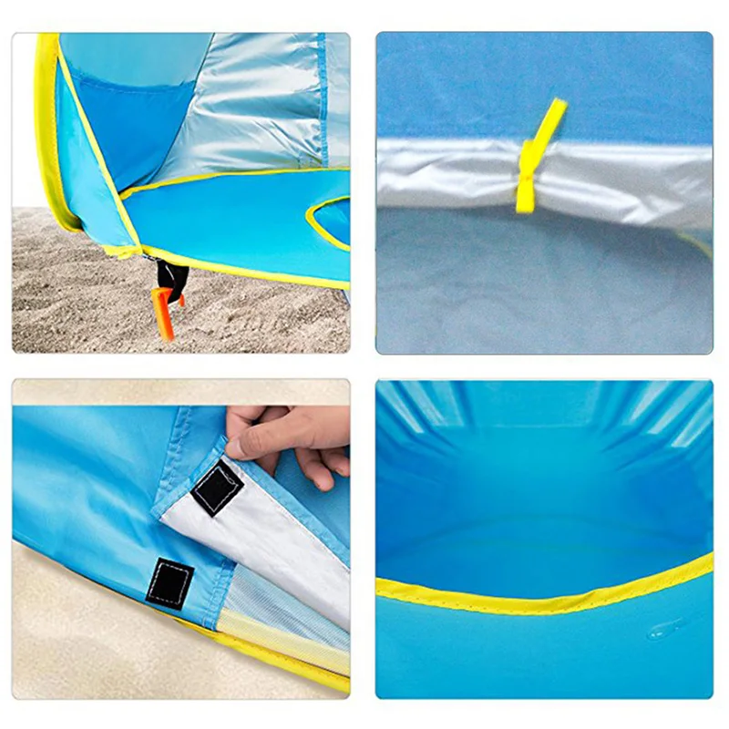 ГОРЯЧАЯ Детская наружная Пляжная палатка портативный Мгновенный Всплывающий