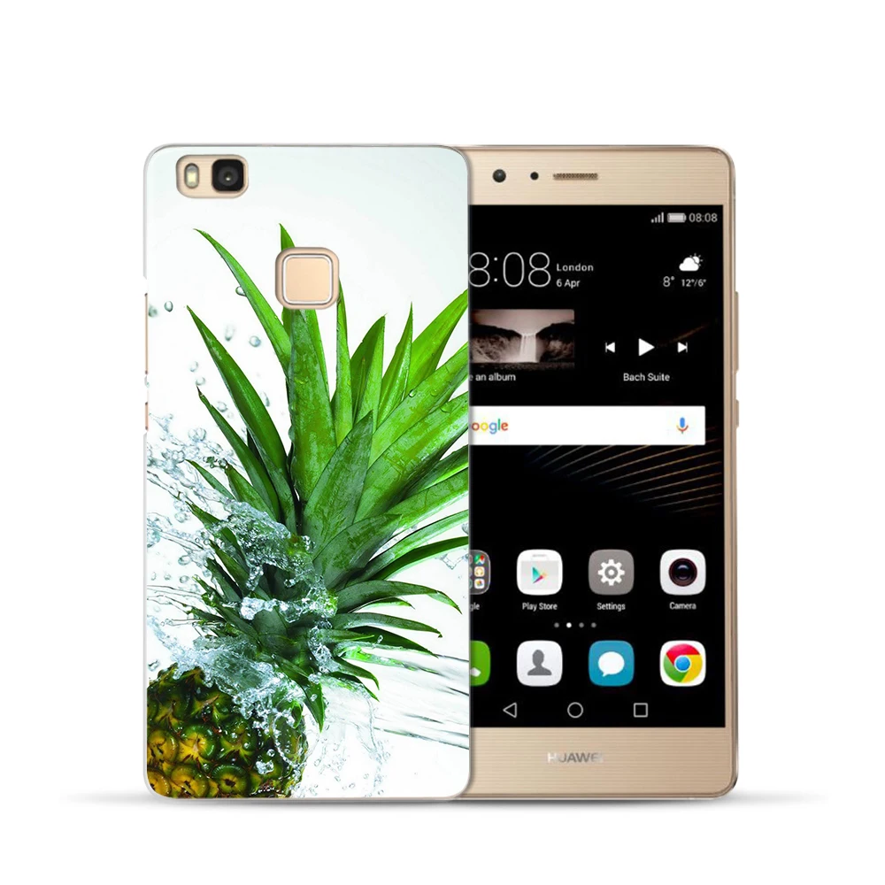 Летний чехол с фруктами для Huawei Mate 9 10 Lite Pro Nova 2 plus Y5 2017 Y6 II Y7 силиконовый телефона