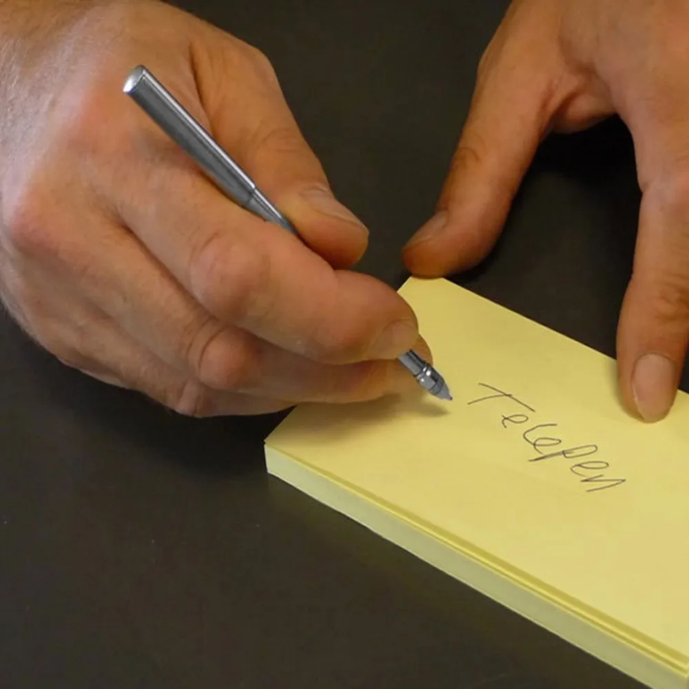 Портативный телескопическая инструмент ручка металл брелок для ключей