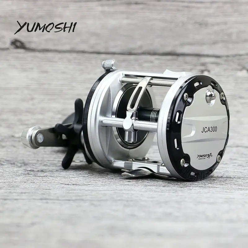 YUMOSHI JCA2000/3000/4000/5000 барабан рыболовная Катушка 12 + 1BB морской рыбалки литой колеса