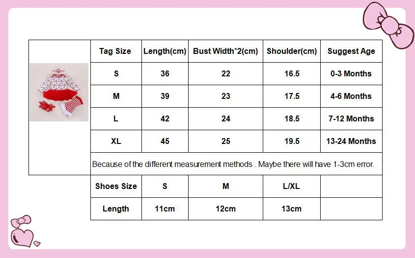 baby girl clothes Xmas Baby Girl Dress 4pcs Infant Clothing Sets Santa Claus Romper Dress/Jumpersuit Christmas Bebes | Мать и ребенок