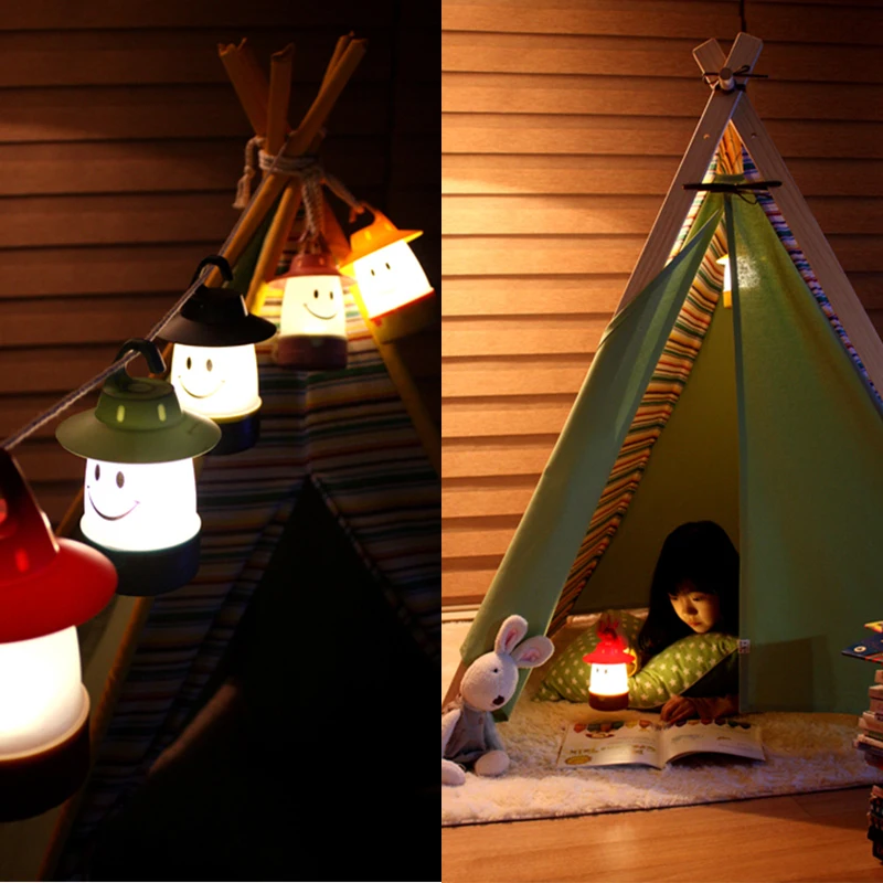 Детская умная настольная лампа ПВХ 5 цветов 6 в | Лампы и освещение