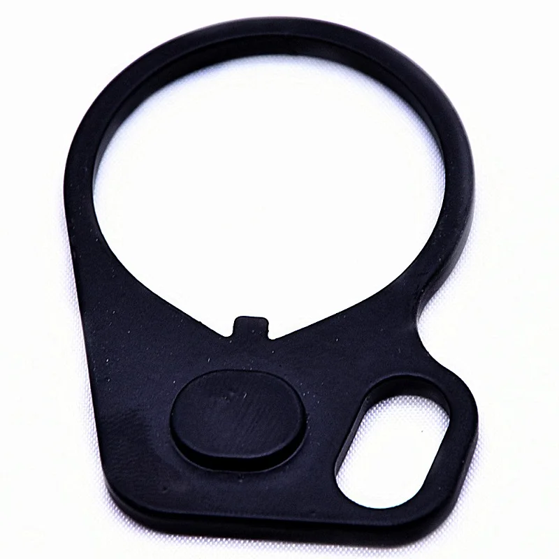 

Tactical Oval Single Loop End Plate Side Sling Adapter Ambidextrous Right Handed Mount Adapter Rifle pistola de Gun Accessories