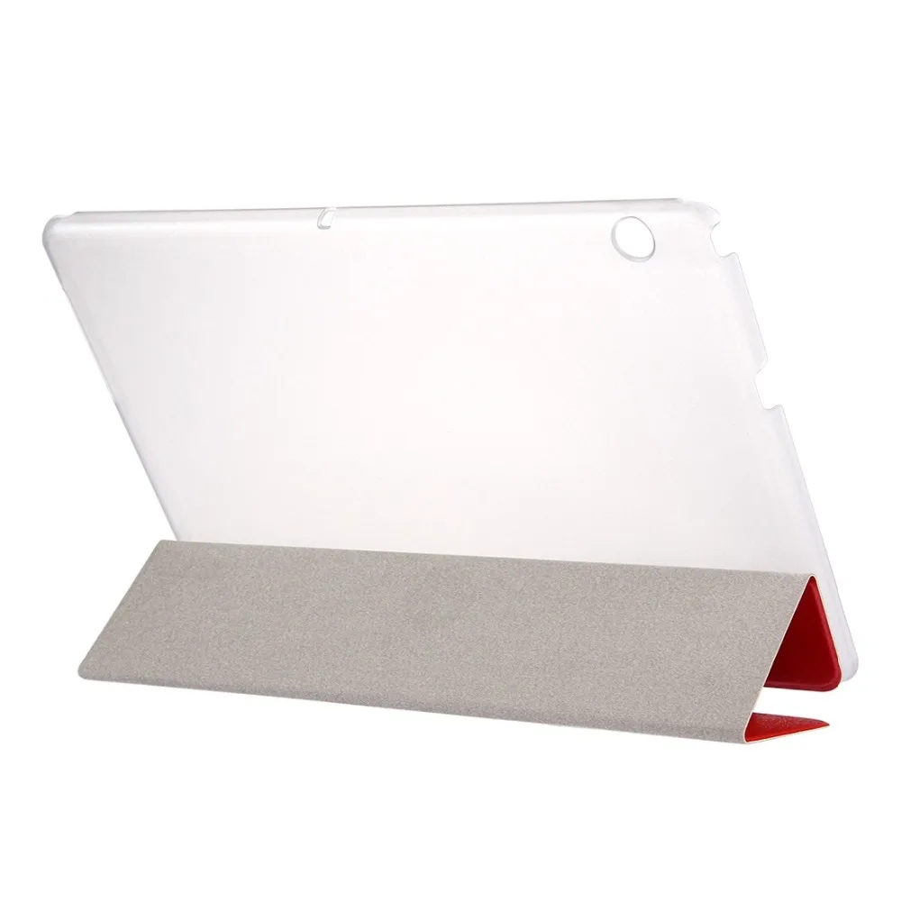 HAWEEL Tablet Крышка корпуса чехол для huawei Медиа Pad T3 10 9,6 дюймов с шелковой текстурой горизонтальный Флип кожаный чехол и 3-складной держатель