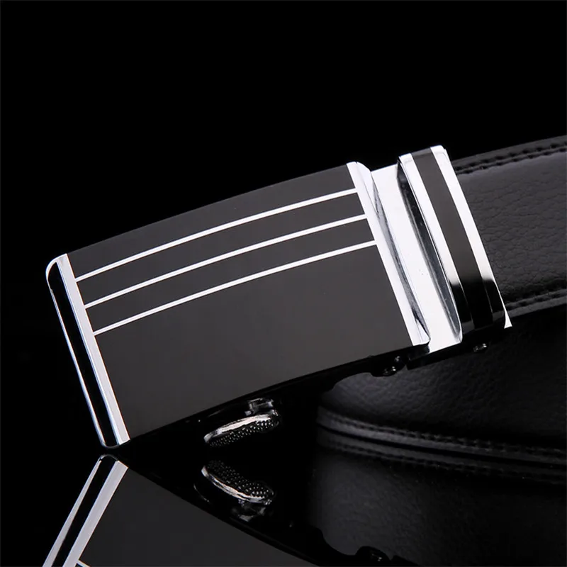 Ремень мужской из натуральной воловьей кожи роскошный модный дизайнерский