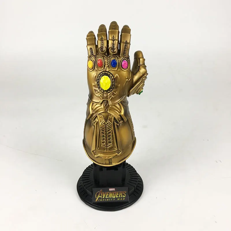 1: 4Captain America: Infinity War-Part I/II. Перчатки Таноса ручной работы обшивка модель предметов |