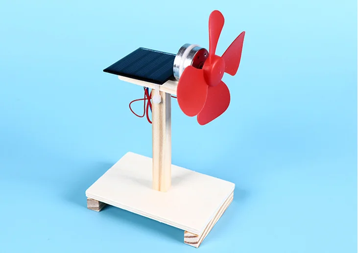 DIY комплект солнечных вентиляторов для образования в области естественных исследований, модель, обучающие игрушки для детей, интеллектуальная эксплуатация