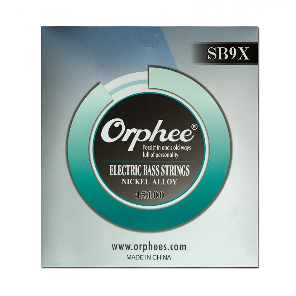 Orphee Профессиональный SB9X 045-100 дюймов 4 струны электрические басовые струны шестиугольные никелевый сплав нормальный светильник аксессуары для басов