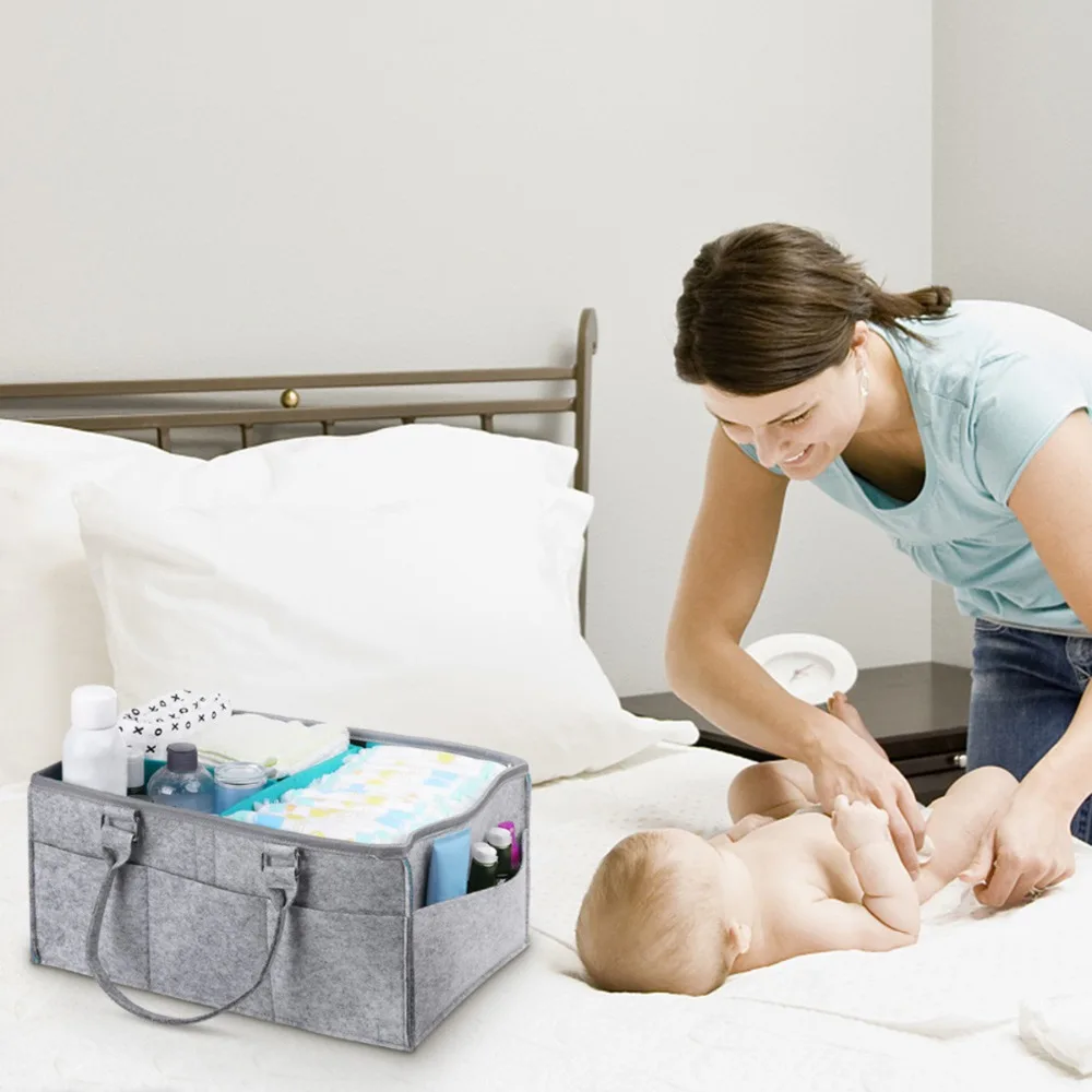 Детские Подгузники сумка для подгузников мамы сумка-Органайзер бутылка хранения