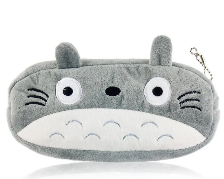 Kawaii 20 см TOTORO Rilakkuma Panda школьная сумка карандаш для детей чехол Подарочная