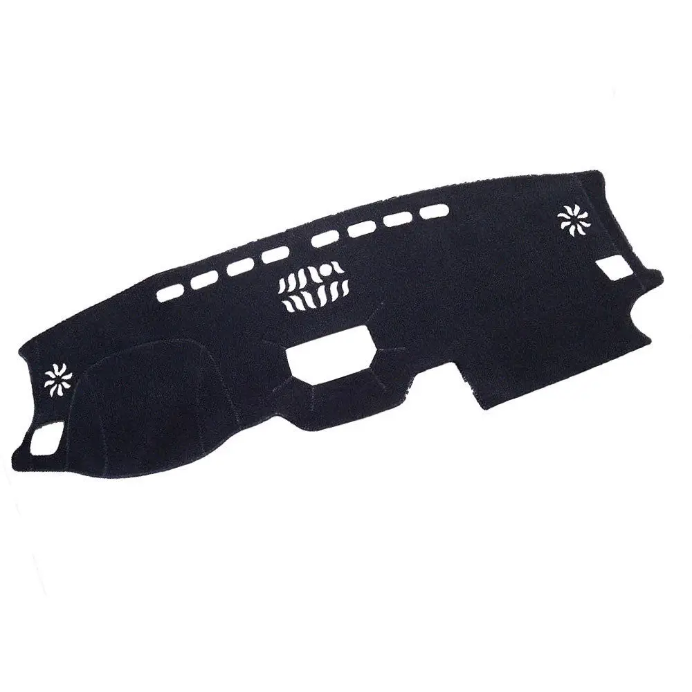 

BBQ@FUKA Car Dash Mat Dashboard Dashmat Black Carpet Cover Pad Car Decoration Fit for TOYOTA TUNDRA 2014 2015 2016 2017 Model