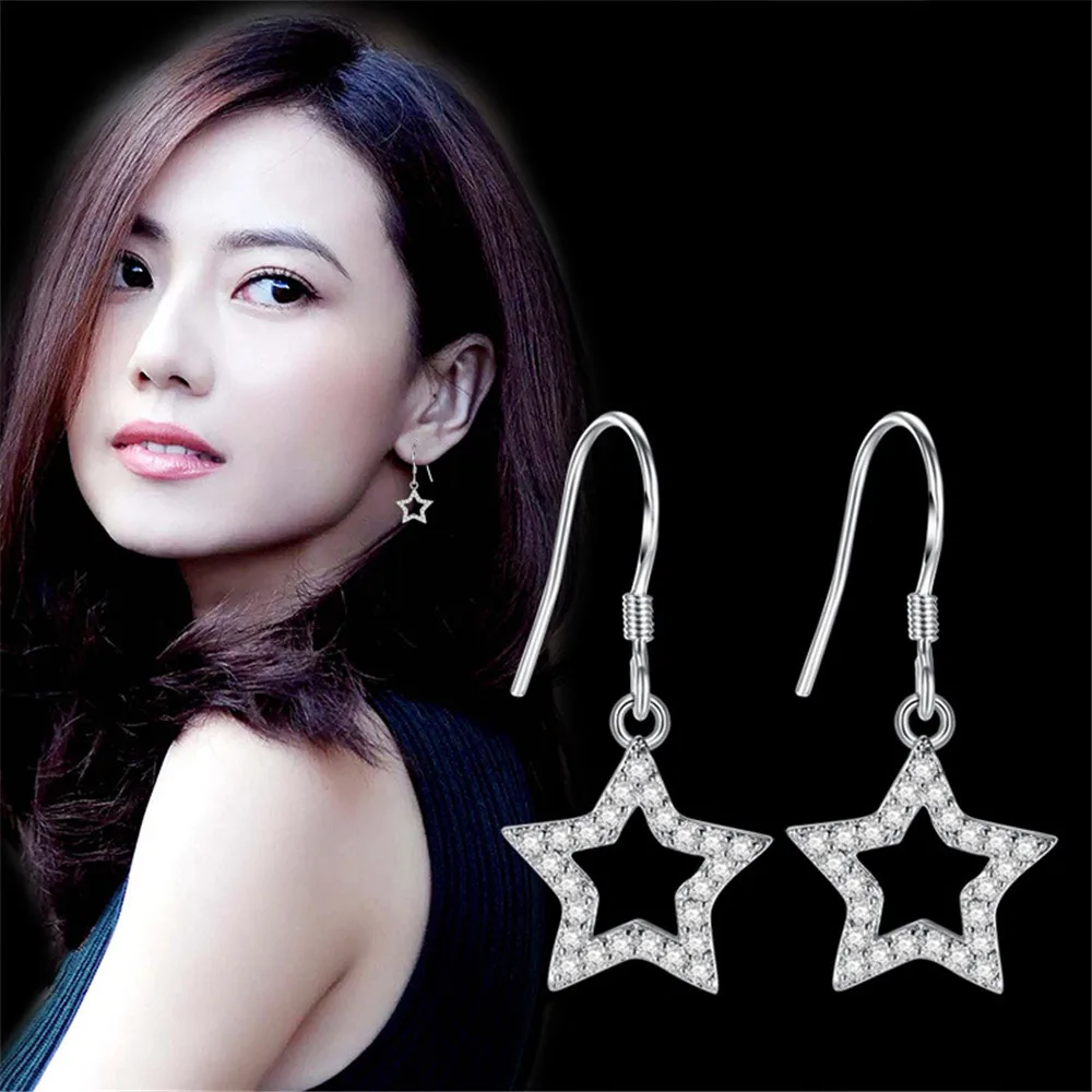 SexeMara женские популярные серебряные украшения преувеличенные геометрические