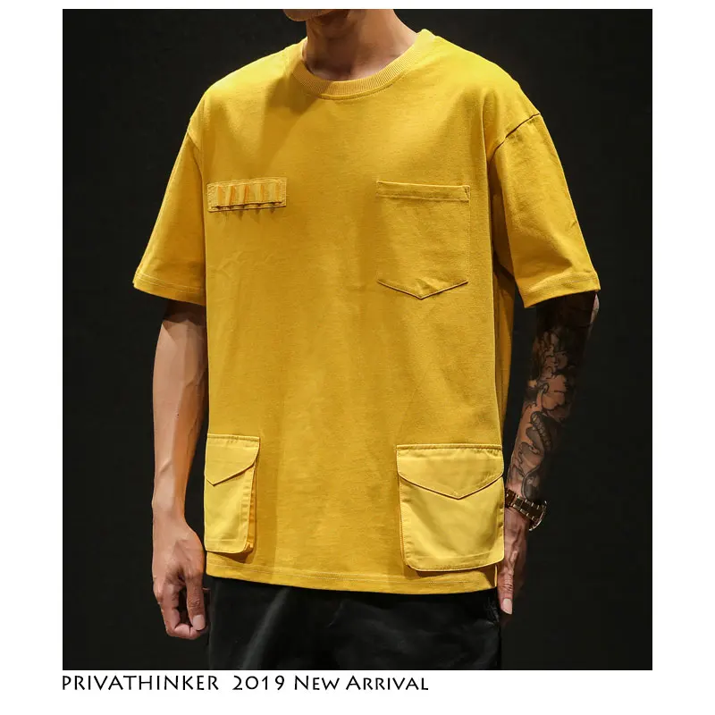 Privathinker хип хоп мужские футболки 2019 Harajuku уличные японские повседневные модные