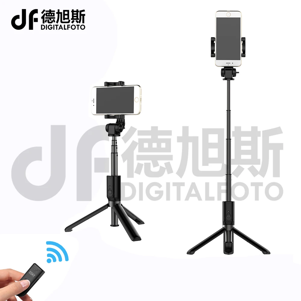 DIGTIALFOTO портативный мини Настольный Штатив монопод для телефона селфи палка