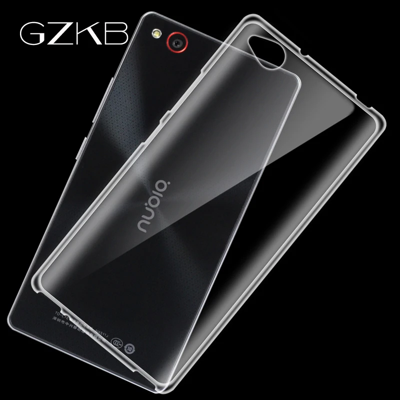 Для zte Нубия Z9 мини случае gzkb Mini чехол прозрачный Ультратонкий силиконовый ТПУ