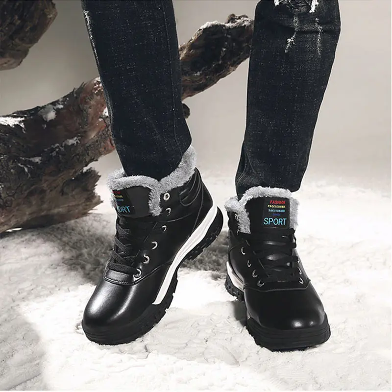 Мужская обувь зима 2018 новая брендовая спортивная мужские большие размеры