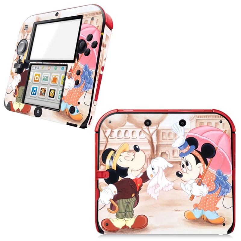 Милая виниловая Защитная Наклейка для nintendo 2 DS skins стикер s для 2DS виниловая наклейка ПВХ материал - Цвет: TN-2 DS-0075