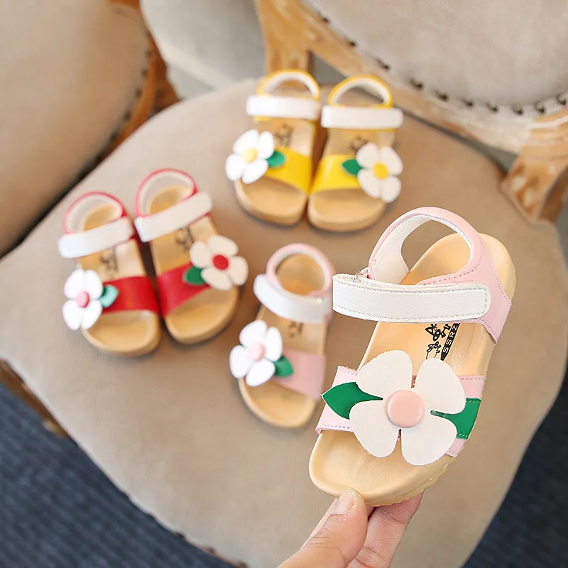 Johexi модная одежда для девочек ребенок Сандалии обуви крюк и петля