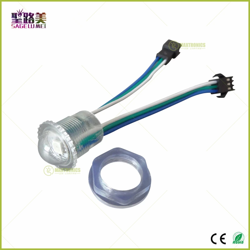 DC5V 16 мм диаметр 1 светодиодный WS2811 IC строковый модуль пикселей цифровой