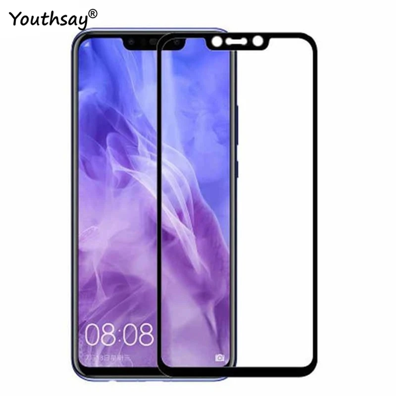 1 шт. Полное стекло для Huawei P Smart Plus защита экрана покрытие Защитная пленка PSmart