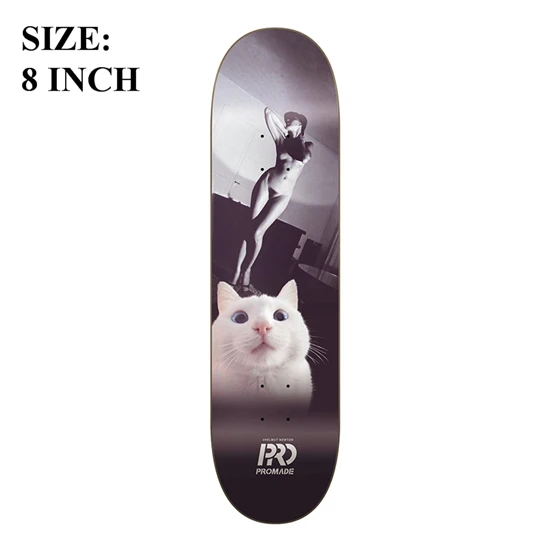 8 inch Новое поступление колодок для скейтбординга Размер 7. 87"-8,25" Promate by 7 слоев Канадского Клена форма скейт патины улица - Цвет: 8 inch