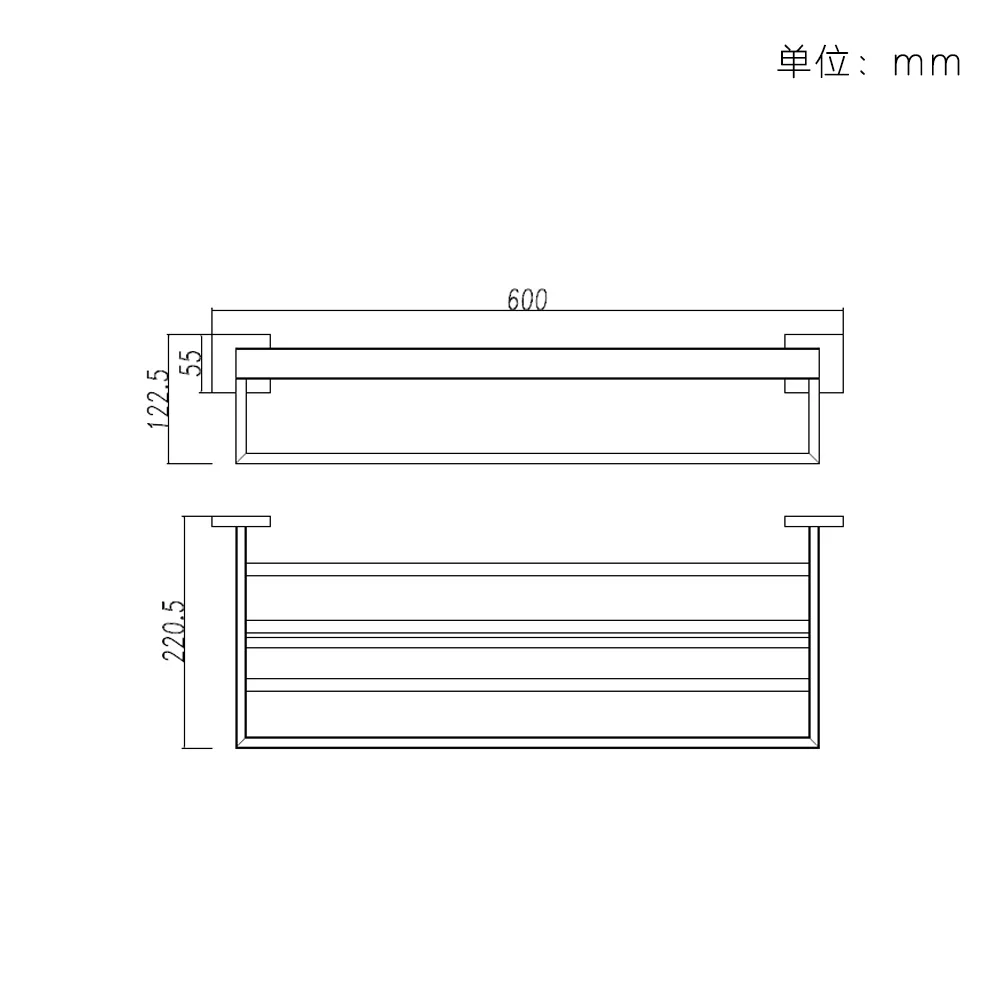 AUSWIND современные аксессуары для ванной комнаты из нержавеющей стали 304 с