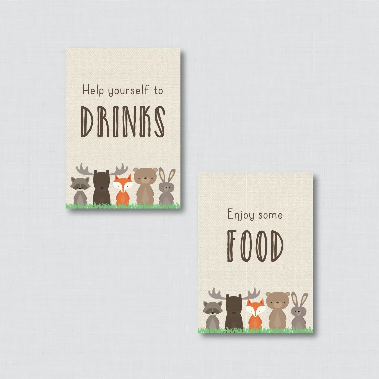 Лесной тематический стол вывески-6 знаков! Добро пожаловать знак сувенира и т.