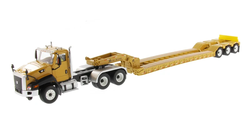 DM-85503C 1:50 гусеница CT660 день кабина с XL 120 низкопрофильный HDG Lowboy трейлер