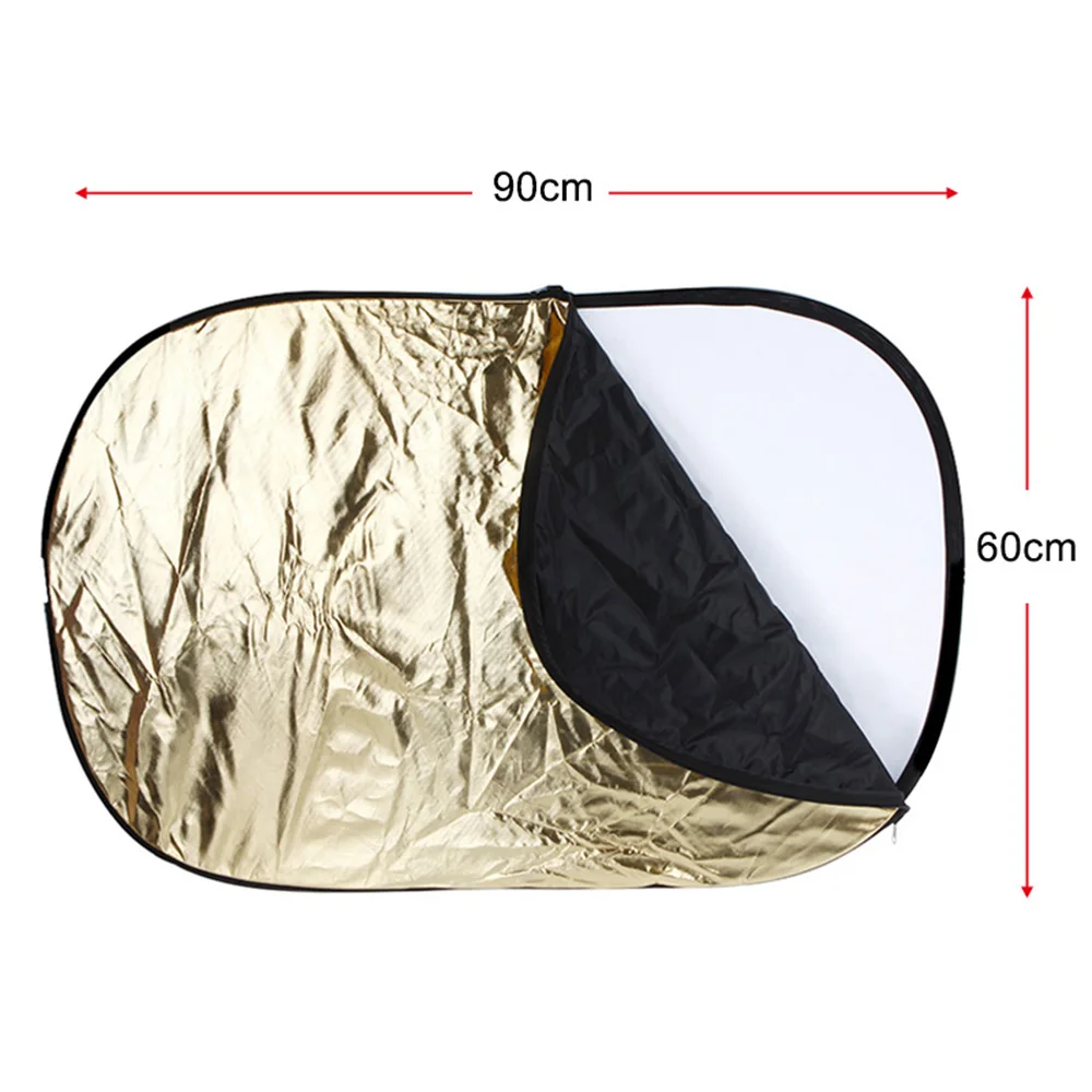 Andoer 60x90cm 24''x35'' 5 In 1 Multi Disc Photography Studio Photo Collapsible Light Reflector Handhold Portable |