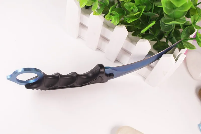 CS Cold Karambit нож CS GO контр страйк ножи для выживания охотничий нож инструменты для кемпинга с оболочкой для охоты на открытом воздухе