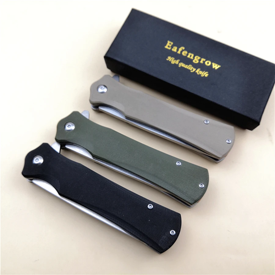 Eafengrow EF73 D2 складной нож G10 Ручка Открытый/Выживание/Охота/карманный складной нож EDC охотничий выживания тактический нож