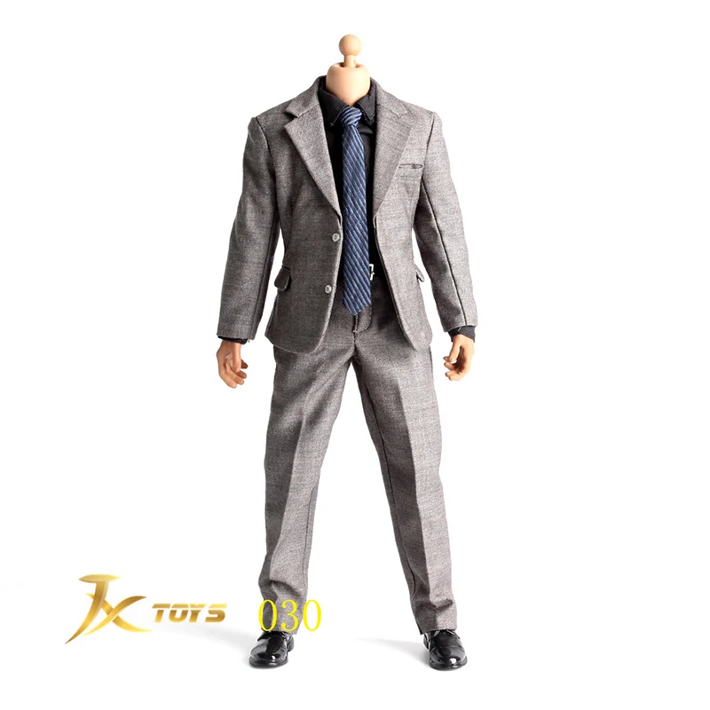 JXTOYS 030 1/6 солдат темно серый подходящий комплект для детей возрастом от 12