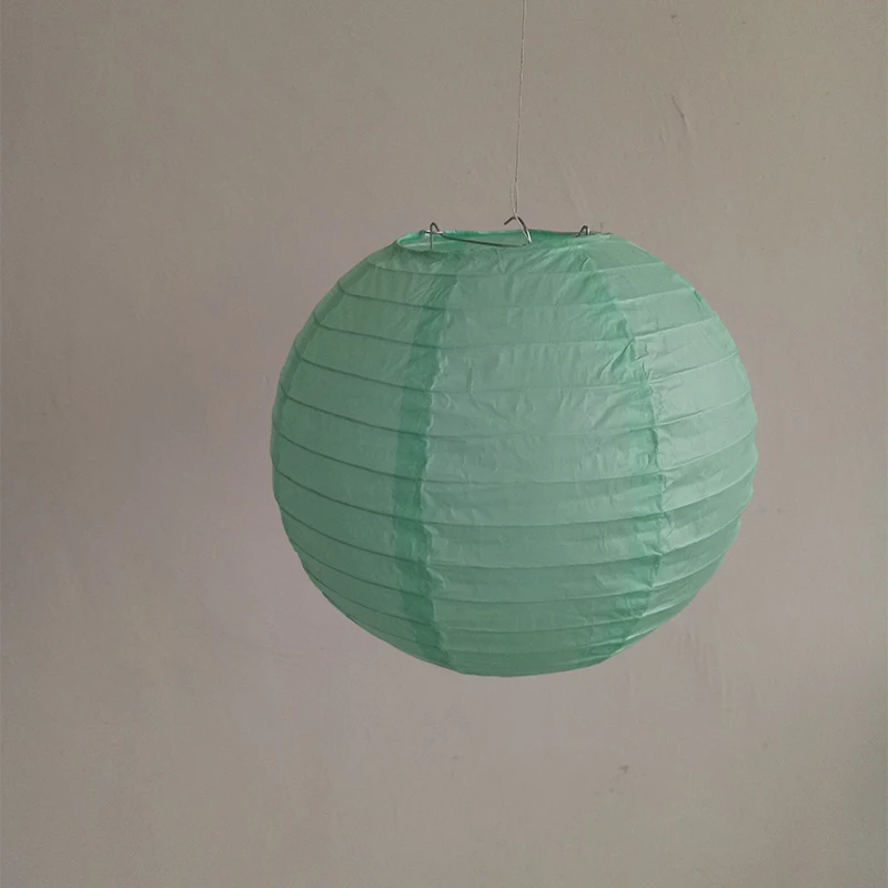 10 шт. в наборе бежевый и мятный зеленый китайский бумажный фонарь lampion de mariage свадебные вечерние бумажные украшения Diy