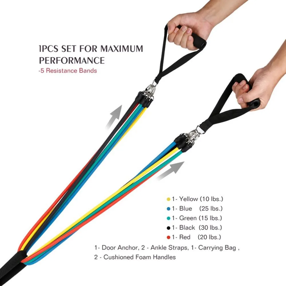 

Эластичные ленты для спортзала, йоги, фитнеса