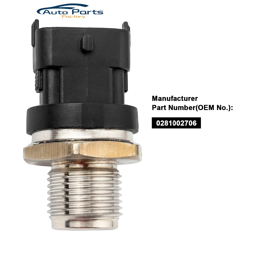 Новый датчик давления топливной рейки 1800 бар для FIAT JACK RENAULT 0281002706 0281002903