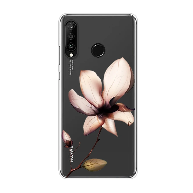 Мультяшный чехол для Huawei nova 4e мягкий силиконовый чехол-накладка телефона nova4e |