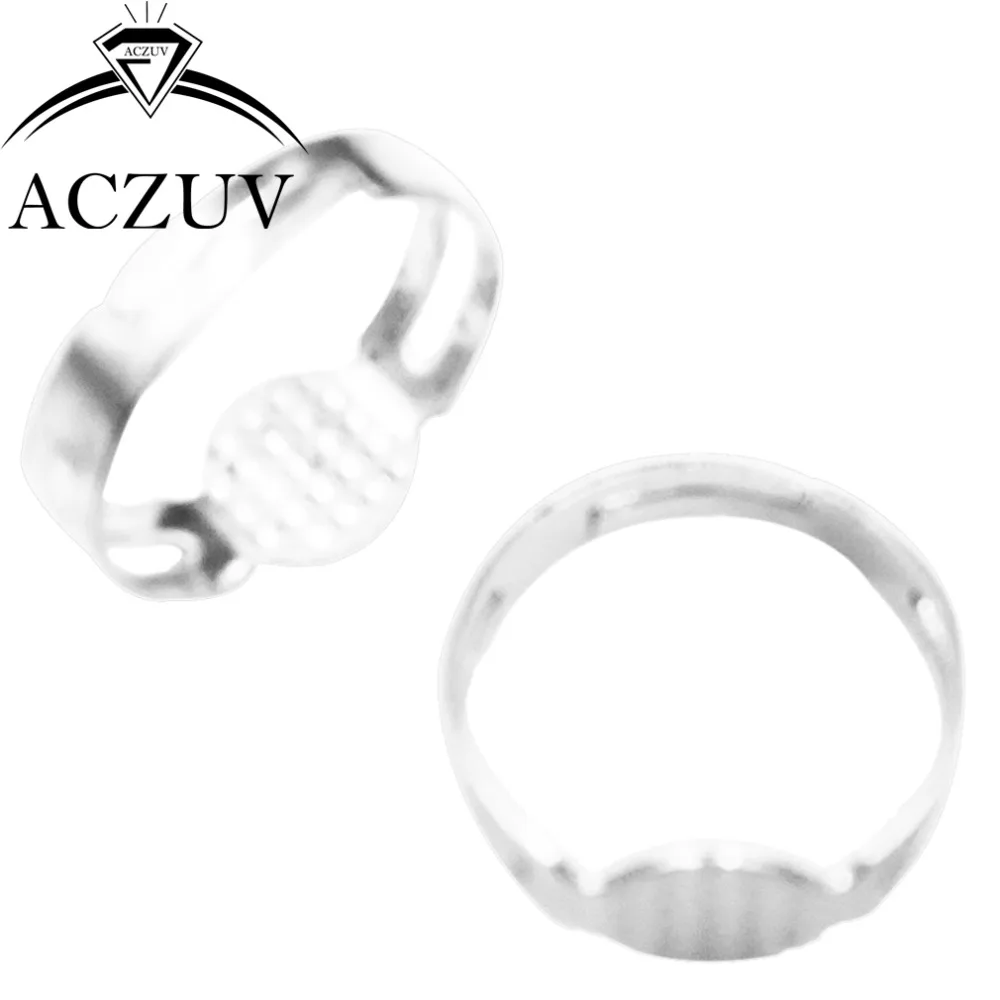 Оптом 1000 шт./партия регулируемое кольцо с античной