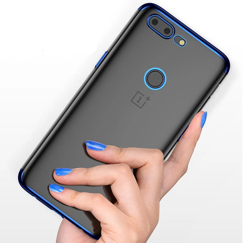 Oneplus 5T силиконовый чехол One plus 5T покрытие с лазерным покрытием Ультратонкий Мягкий ТПУ задняя крышка Oneplus5t чехлы для телефонов