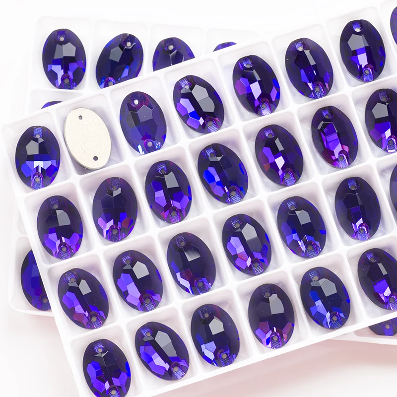 YANRUO 3210 овальные пришитые камни, стеклянные стразы AAAAA, качественные Стразы для шитья, стразы, аппликация, одежда для платья