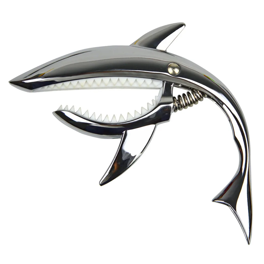 Новая Акулий гитара быстросменный Зажим для акустической классической