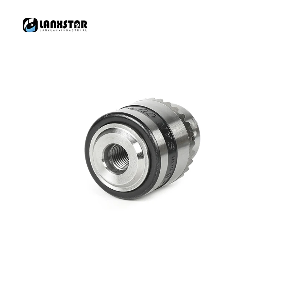 Lanxstar Chuck0.6-6 мм монтажный блок B10 зауженные Chuck Strap4/5/6/8 мм Подключение Сталь втулка вала двигателя ключ Мощность инструменты