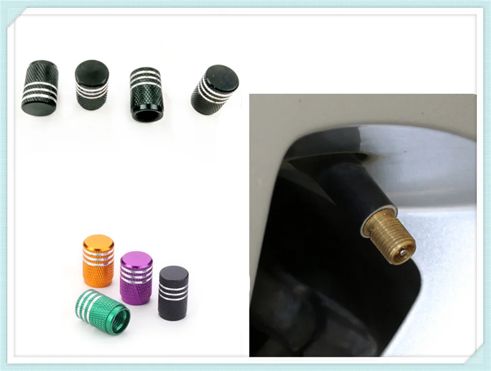 4 шт. мотоциклетное формование шин сердечник клапана крышка ступицы колеса