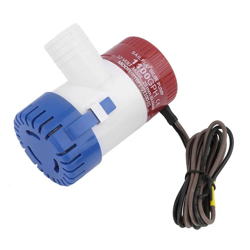 10*5 5 см Трюмный насос 1100GPH DC 12V 24V Электрический водяной для Aquario погружной